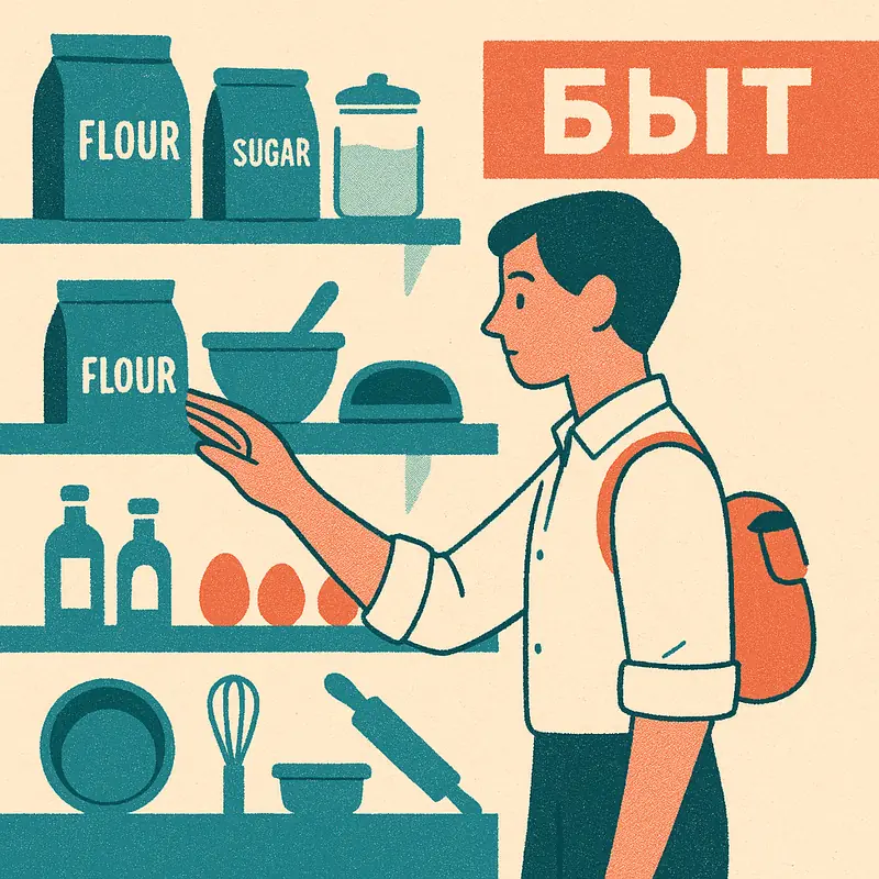 Иллюстрация к заметке: Орехи, желатин, формы для тортов