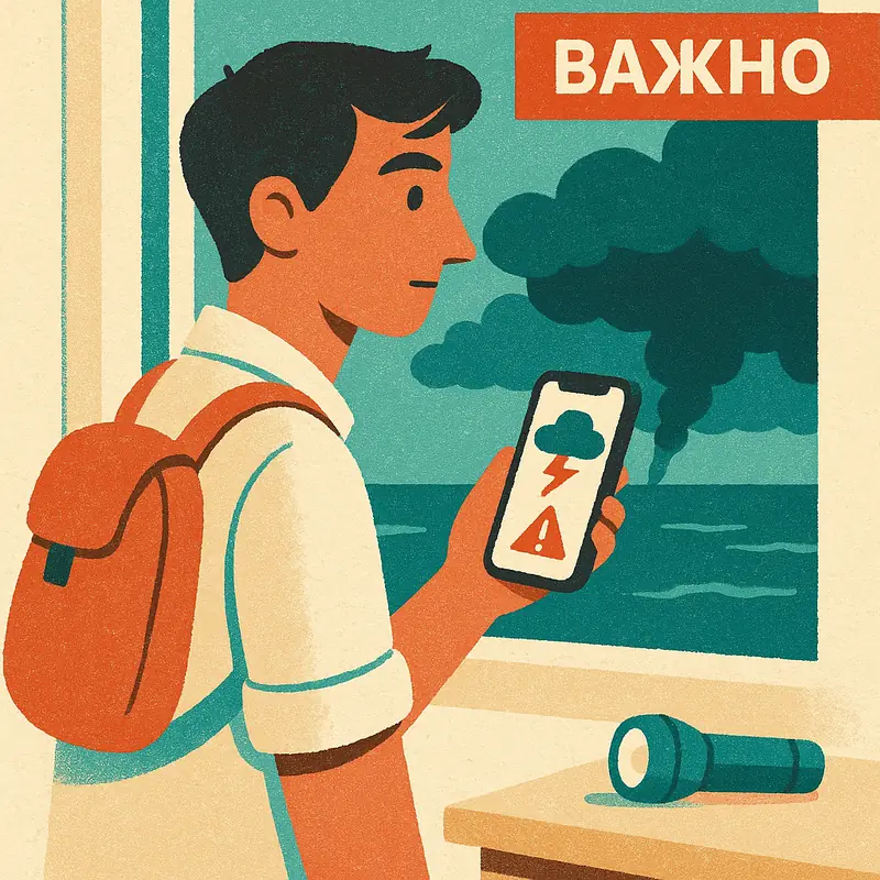 Иллюстрация к заметке: Возможный тайфун в Южно-Китайском море