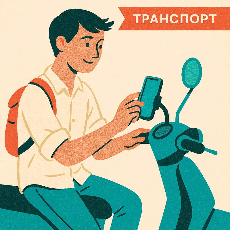 Иллюстрация к заметке: В наушниках на мопеде - штраф 800 000-1 000 000 VND и