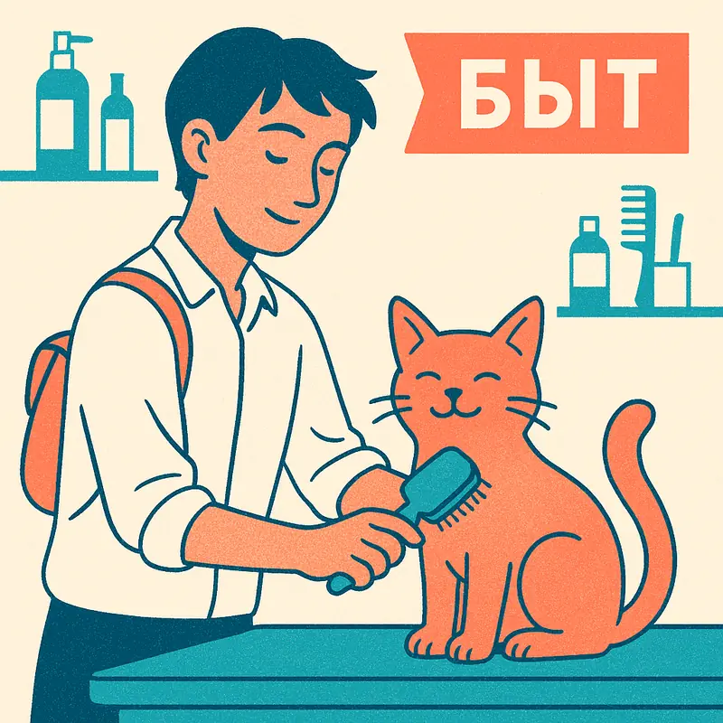 Иллюстрация к заметке: Груминг питомца в Нячанге
