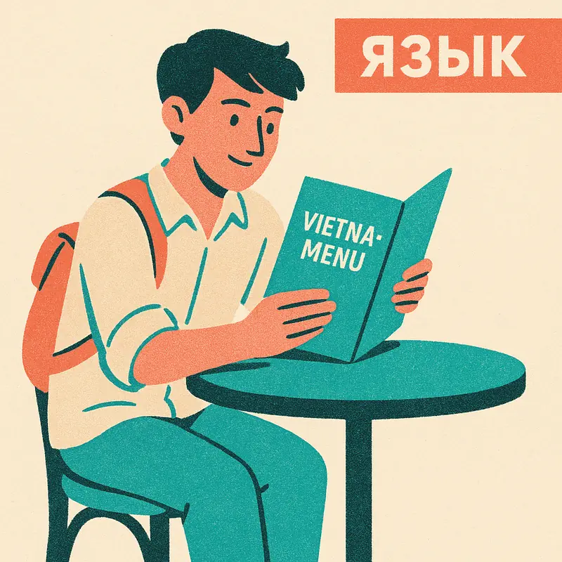 Иллюстрация к заметке: 7 вьетнамских фраз - и кафе перестаёт быть лотереей